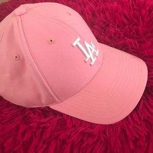 LA Dodgers Pink Hat